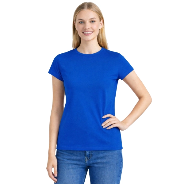 T-shirt damski chabrowy 170g/m2 roz. L
